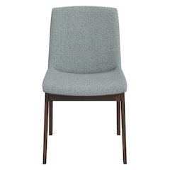 Crystal Dining Chair (Set of 2, Light Grey)