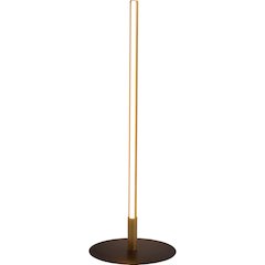 Dimond Black LED Table Lamp with On/Off Switch Round Metal Base