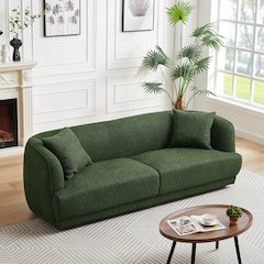 Larisa Mid Century Modern Linen Sofa