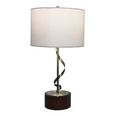 Foundry Twisted Metal Table Lamp