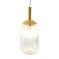 Gemma Pendant Lamp - Gold and Clear
