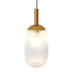 Dover Pendant Lamp - Bronze and Clear
