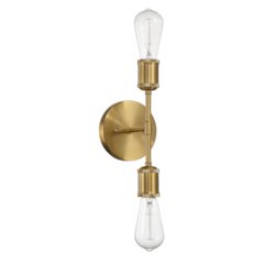 Reverie Double Lights Bathroom Wall Sconce