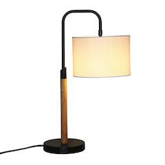 Arcus Paniz Simple Table Lamp with Cylinder Shade