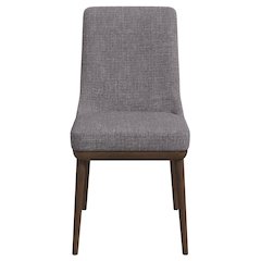 Kate  Grey Fabric Dining Chair (Set Of 2)