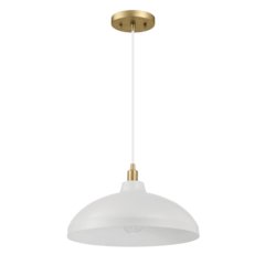 Astral Single Light White Pendant Lamp