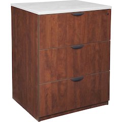 Legacy Stand Up Lateral File (w/o Top)- Cherry