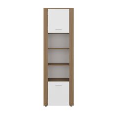 Liora Vertical Cabinet with Doors for Practical Home Organization
