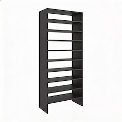 Houston Modern Shoe Rack Stylish Design for Bedroom and Hallway, Wengue