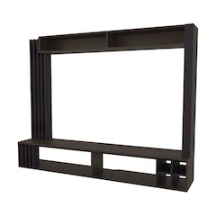 Franklin Entertainment Center with Open Storagand Storage Wine , Wenge