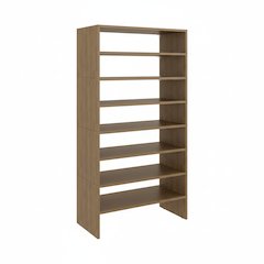 Orion Modern Shoe Rack Functional Design for Bedroom and Entryway, Natural Oak