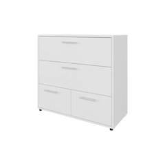 Oto Dresser with 4 Spacious Drawers, White