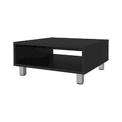 Avondale Coffee Table in Melamine with Open Storage, Wenge