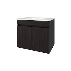 Rainbow City Vanity with 2 Doors, Wengue