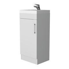 Madrid Bathroom Vanity in melamine with 1 door