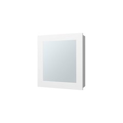 Payson Medicine Cabinet in Melamine With Included Mirror, White