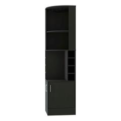 Delhi Corner Bar Cabinet, Eight Built-in Wine Rack, Glass Rack
