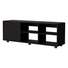 Parker TV Stand with a Door and Open Storage,Wengue