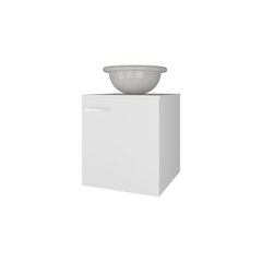 Pirtleville  Bathroom Vanity with Integrated Sink and Faucet, White