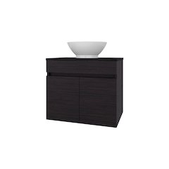 Sheridan Bathroom Vanity  with 2 Doors, Wengue