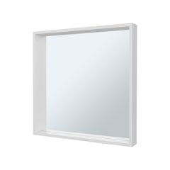Porta Wall Mounted Bathroom Mirror Cabinet with Storage, White