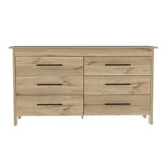 Luxor 6 Drawer Double Dresser
