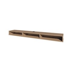 Why Tv Stand with Open Storage, Ash Wood