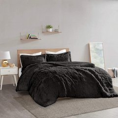 Long Fur Comforter Mini Set, Belen Kox