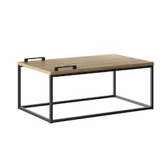 Noa Coffee Table In Oak Laminate With Storage