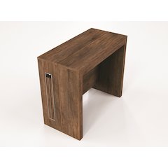 Erika Extendable Console Table In Walnut Veneer