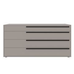 Carter Dresser In Taupe Matte