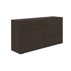 Ayla Dresser In Dark Oak Melamine