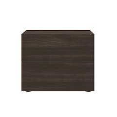 Ayla Nightstand In Dark Oak Melamine