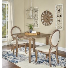 Aspire Wool Floral Ivory & Navy 5x8, Rug
