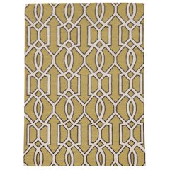 Trio Sariya Yellow & Grey 5x7, Rug