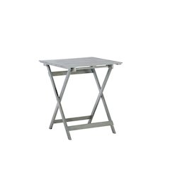 Rockport Gray Three Piece Square Table Set