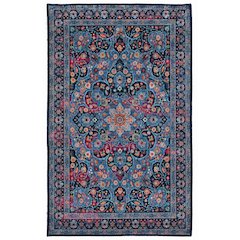Emerald Grenier Navy & Blue 2.2x3.2, Rug