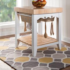 TRIO Ceramic gold blue cream silk 8ftx10 Rug