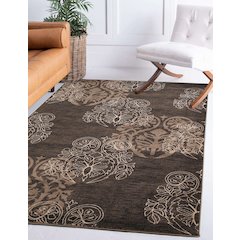 Milan Lana Brown & Beige 5x7.6, Rug