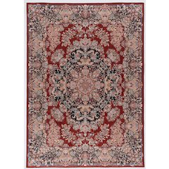Emerald Martin Red & Navy 3.3x5, Rug