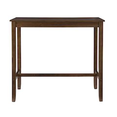 Claridge 42 Inch Bar Height Pub Table, Rustic Brown