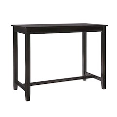 Claridge Counter Pub Table Black