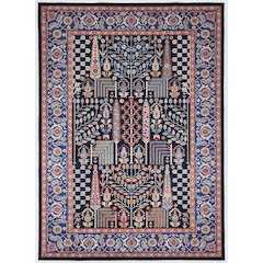 Emerald Tenley Navy & Red 2.2x3.2, Rug