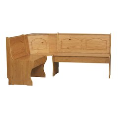 Honey Finish Corner Dining Unit in Pine and MDF with Stylish Design