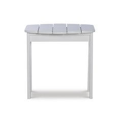 White Adirondack End Table