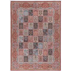 Emerald Morris Red & Ivory 6.7x9.7, Rug