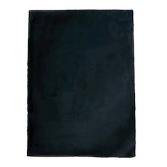 Maven Faux Rabbit Charcoal 3x5, Rug