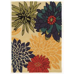 Trio Mum Ivory & Multi 5x7, Rug