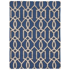 Trio Sariay Blue & Ivory 8x10, Rug