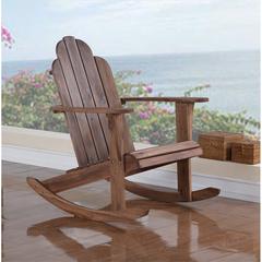 Teak Adirondack Rocker